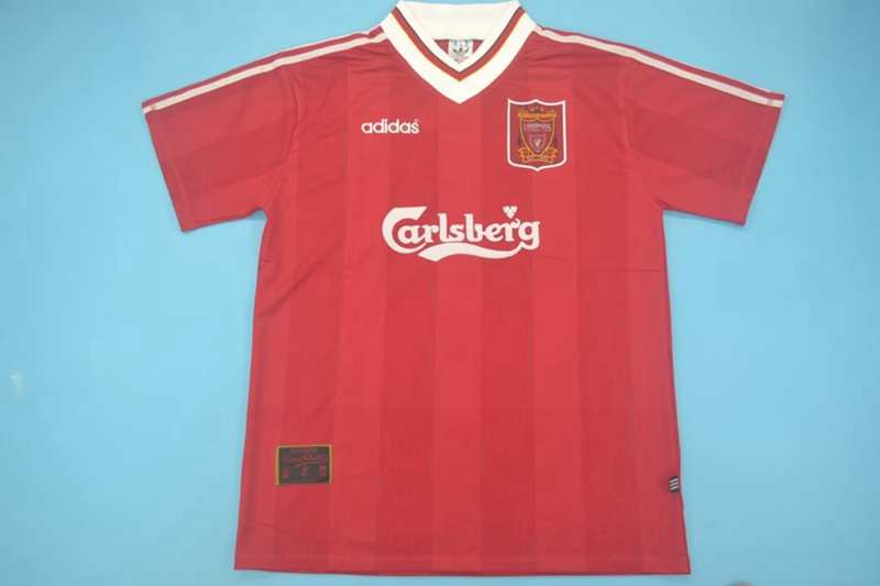 Thailand Quality(AAA) 1995/96 Liverpool Home Retro Soccer Jersey