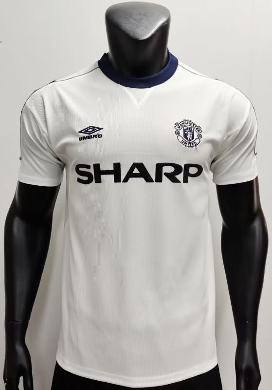 Thailand Quality(AAA) 1999/00 Manchester United Third Retro Soccer Jersey