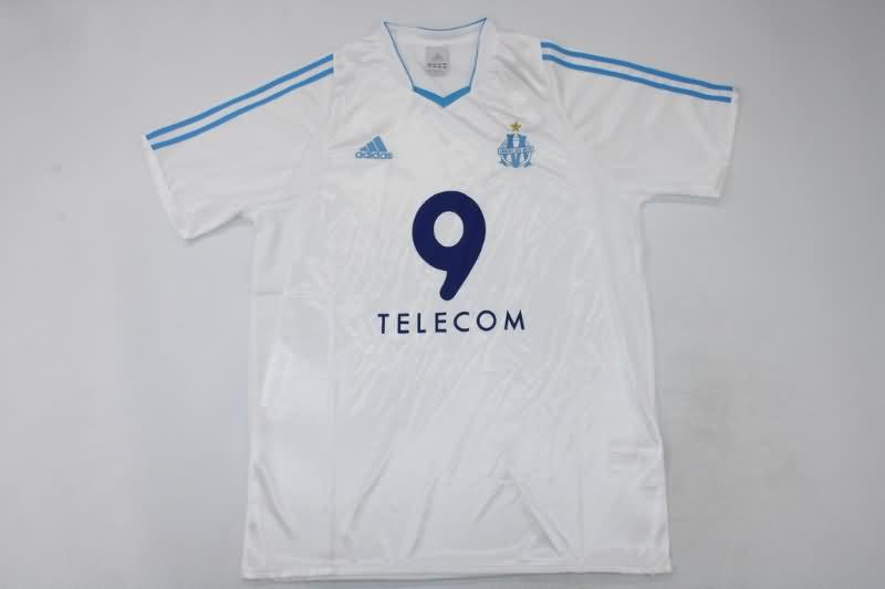 Thailand Quality(AAA) 2003/04 Marseilles Home Retro Soccer Jersey