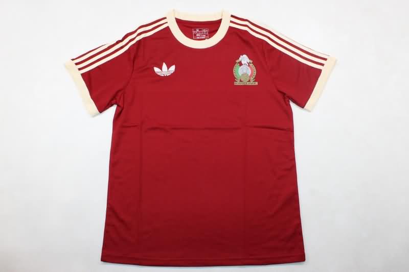 Thailand Quality(AAA) 1985 Mexico Red Retro Soccer Jersey