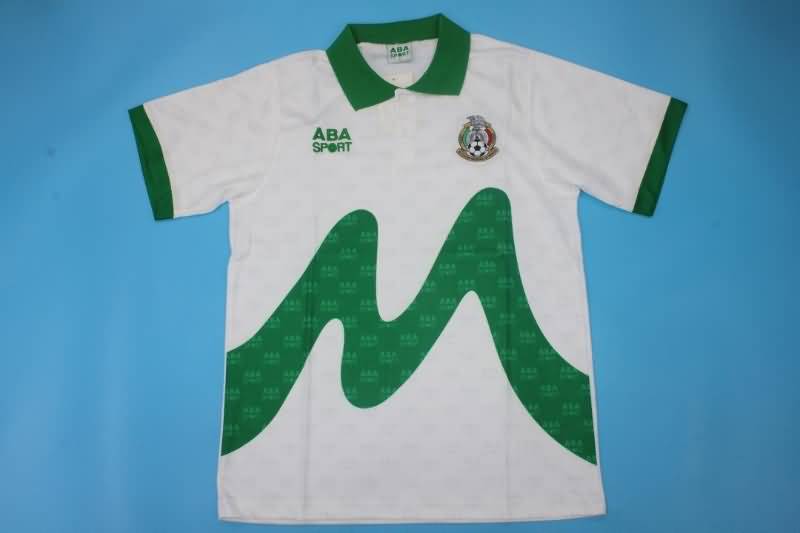 Thailand Quality(AAA) 1995 Mexico Away Retro soccer Jersey