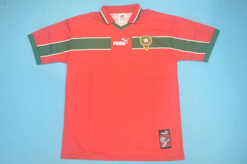 Thailand Quality(AAA) 1998 Morocco Home Retro soccer Jersey