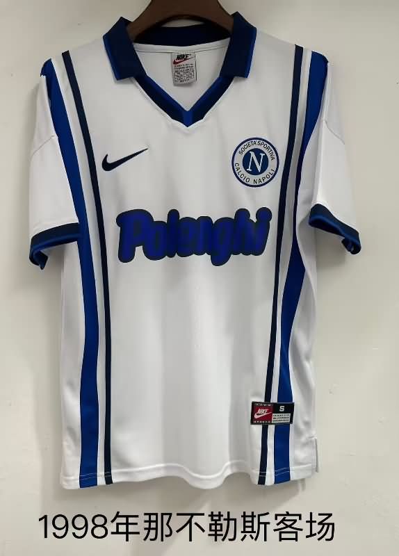 Thailand Quality(AAA) 1997/98 Napoli Away Retro Soccer Jersey