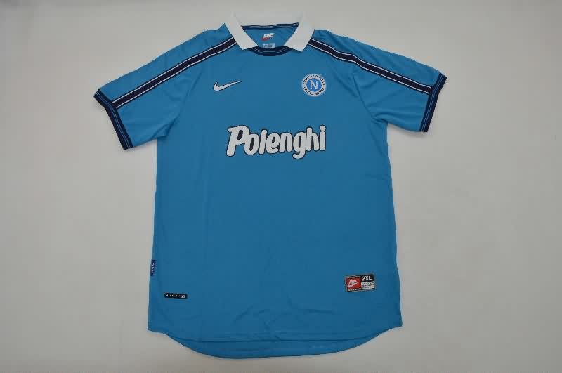 Thailand Quality(AAA) 1998/99 Napoli Home Retro Soccer Jersey