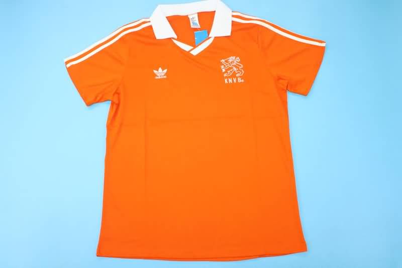 Thailand Quality(AAA) 1990 Netherlands Home Retro Soccer Jersey