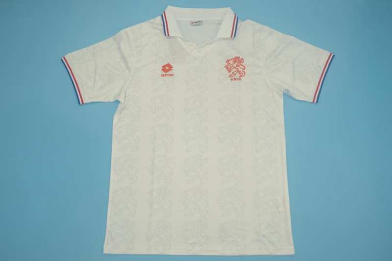 Thailand Quality(AAA) 1995 Netherlands Away Retro Soccer Jersey