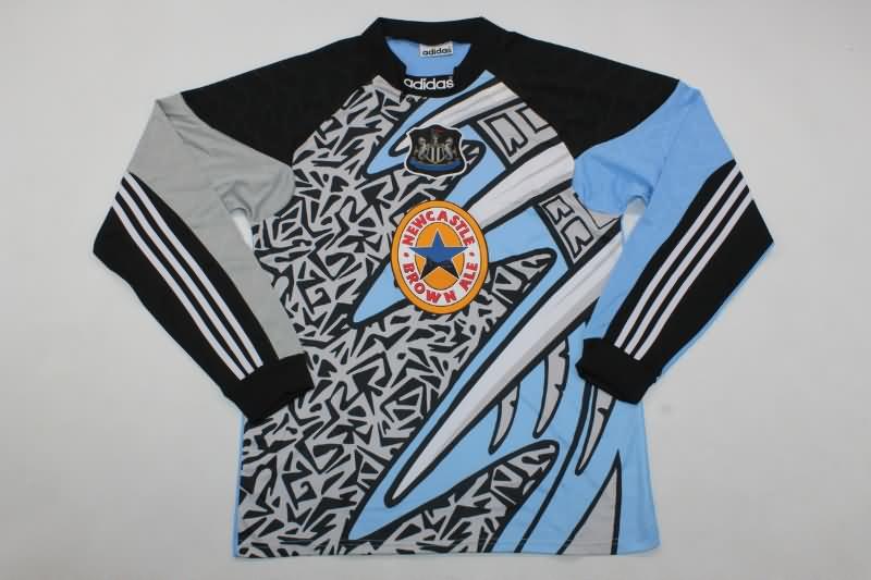 Thailand Quality(AAA) 1995/96 Newcastle United Goalkeeper Grey Long Retro Soccer Jersey