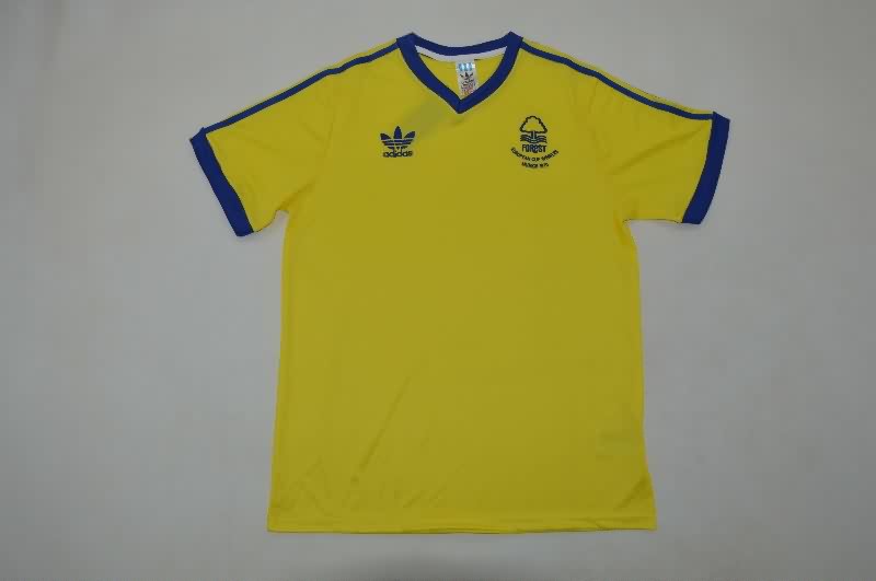 Thailand Quality(AAA) 1977/80 Nottingham Forest Away Retro Soccer Jersey