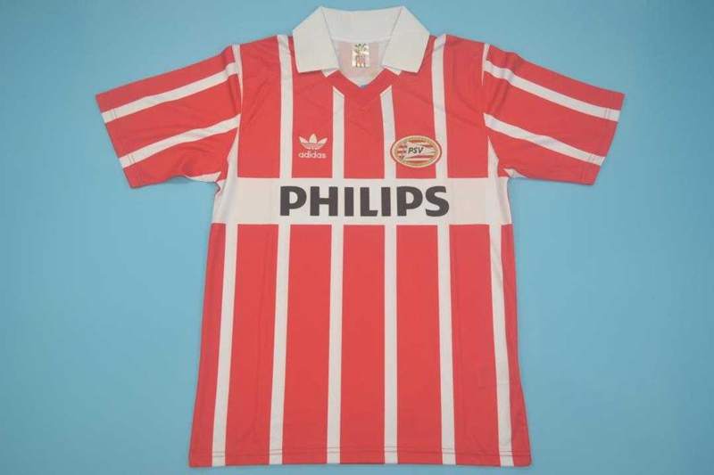 Thailand Quality(AAA) 1990/94 PSV Eindhoven Home Retro Soccer Jersey