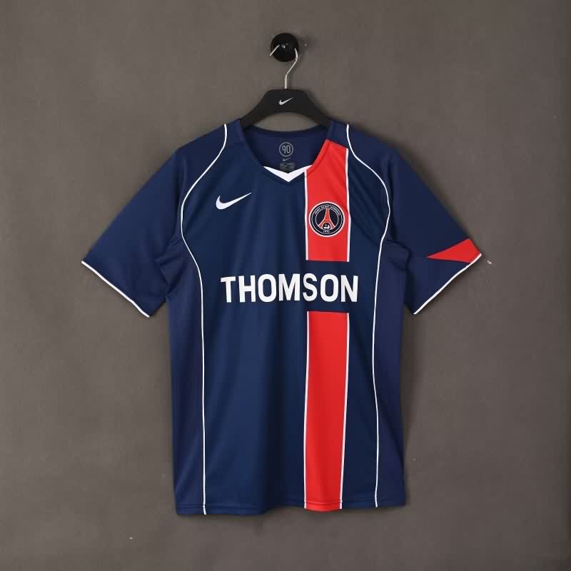 Thailand Quality(AAA) 2004/05 Paris St Germain Home Retro Soccer Jersey