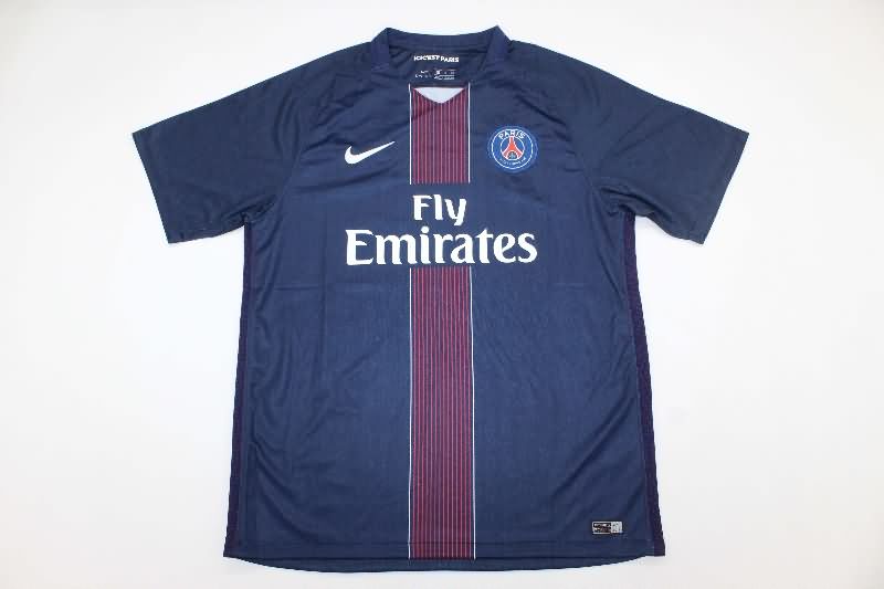 Thailand Quality(AAA) 2016/17 Paris St Germain Home Retro Soccer Jersey