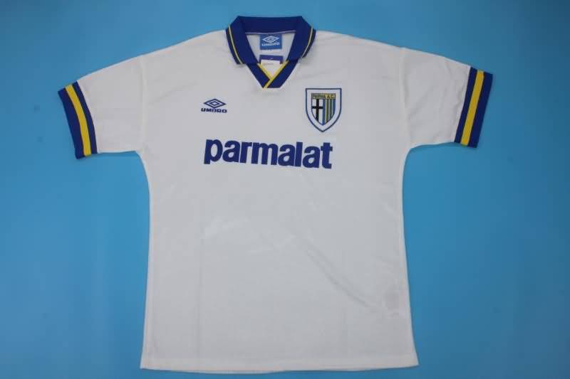 Thailand Quality(AAA) 1993/95 Parma Retro Home Soccer Jersey