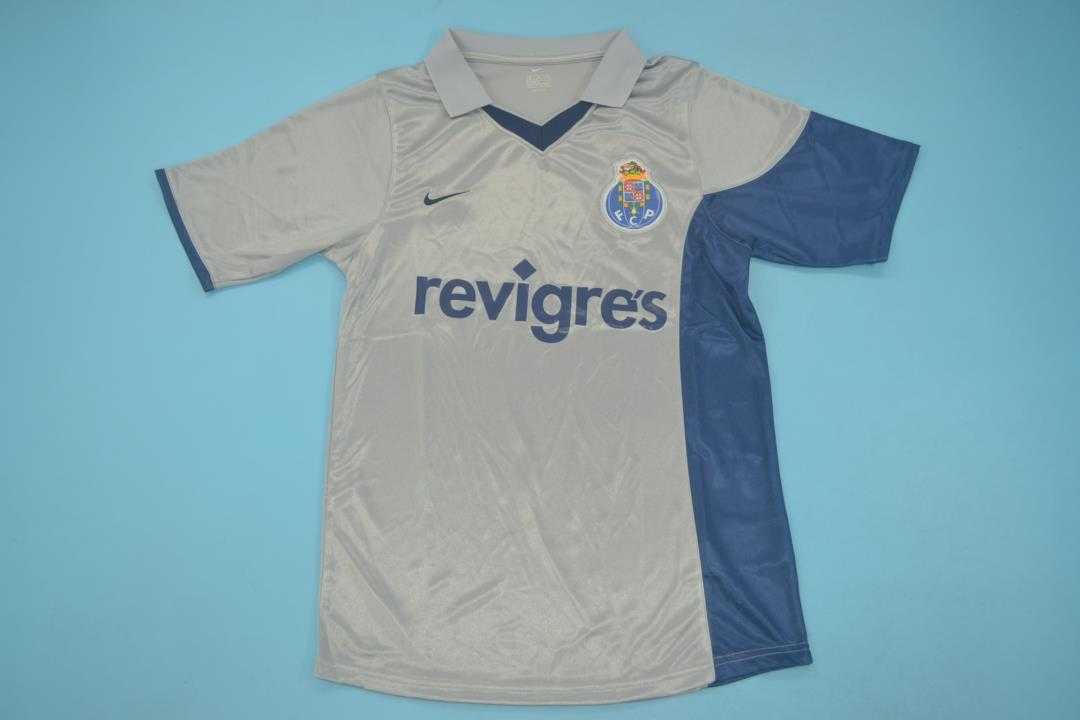 Thailand Quality(AAA) 2001/02 Porto Away Retro Soccer Jersey