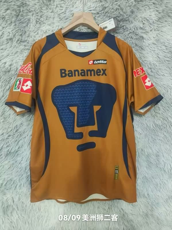 Thailand Quality(AAA) 2008 Pumas UNAM Third Retro Soccer Jersey