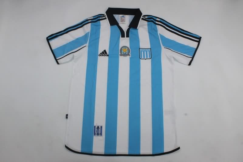 Thailand Quality(AAA) 2000/01 Racing Home Retro Soccer Jersey
