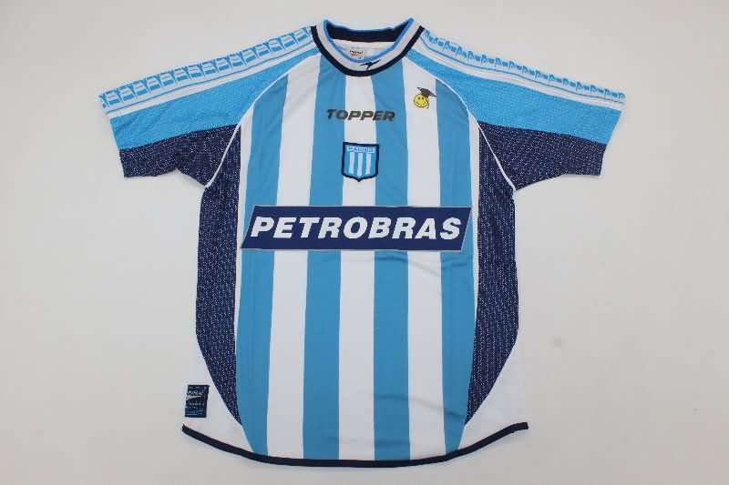 Thailand Quality(AAA) 2002/03 Racing Home Retro Soccer Jersey