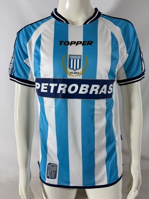 Thailand Quality(AAA) 2003/04 Racing Home Retro Soccer Jersey