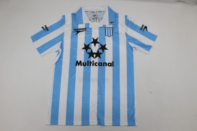 Thailand Quality(AAA) 1997/98 Racing Home Retro Soccer Jersey