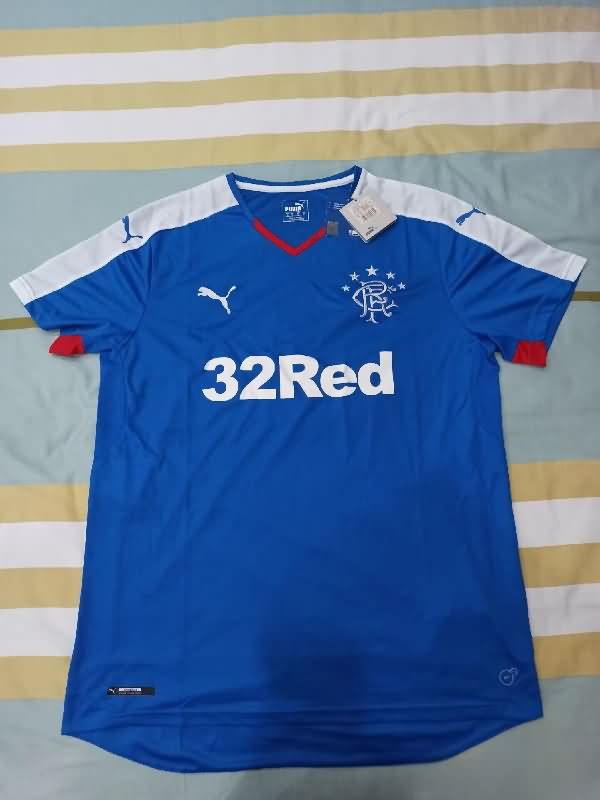Thailand Quality(AAA) 2015/16 Rangers Home Retro Soccer Jersey