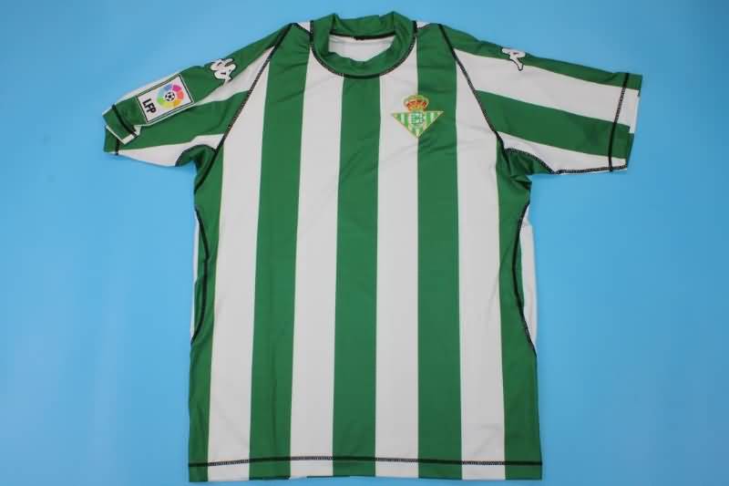 Thailand Quality(AAA) 2003/04 Real Betis Home Soccer Jersey