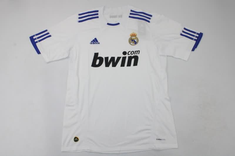Thailand Quality(AAA) 2010/11 Real Madrid Home Retro Soccer Jersey