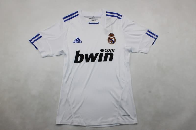 Thailand Quality(AAA) 2010/11 Real Madrid Home Retro Soccer Jersey (Player)