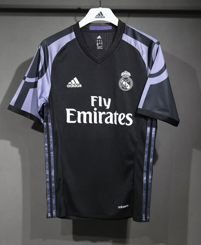 Thailand Quality(AAA) 2016/17 Real Madrid Third Retro Soccer Jersey (Player)