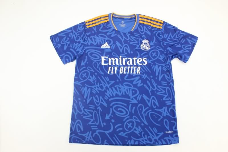 Thailand Quality(AAA) 21/22 Real Madrid Away Soccer Jersey