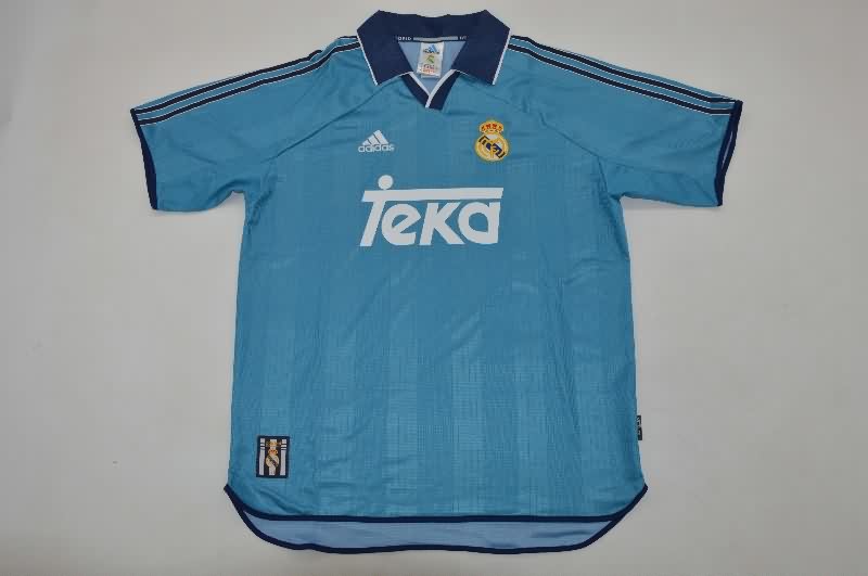 Thailand Quality(AAA) 1999/01 Real Madrid Third Retro Soccer Jersey