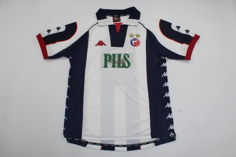 Thailand Quality(AAA) 1990/91 Red Star Belgrade Away Retro Soccer Jersey