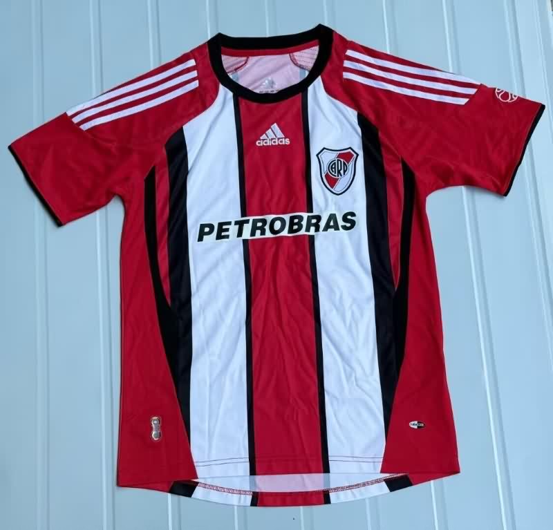 Thailand Quality(AAA) 2007/08 River Plate Away Retro Soccer Jersey