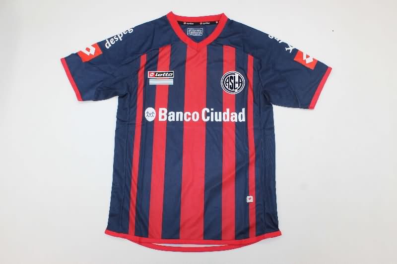 Thailand Quality(AAA) 2013/14 San Lorenzo Home Retro Soccer Jersey