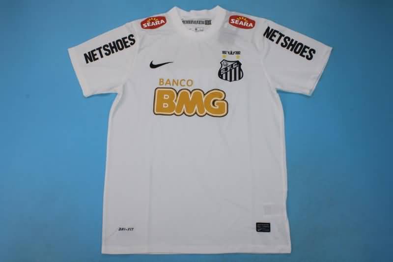 Thailand Quality(AAA) 2011/12 Santos Retro Home Soccer Jersey