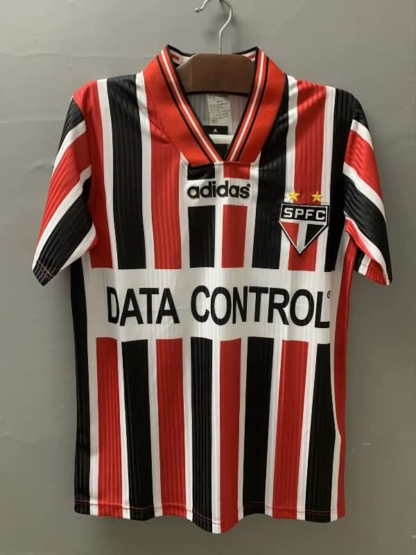 Thailand Quality(AAA) 1997 Sao Paulo Away Retro Soccer Jersey