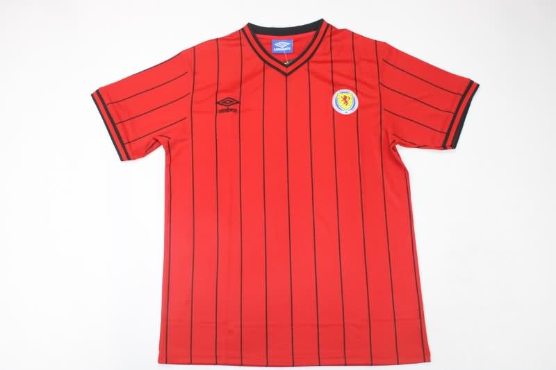 Thailand Quality(AAA) 1982 Scotland Away Retro Soccer Jersey