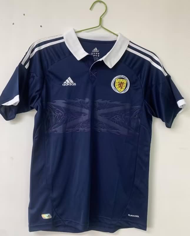 Thailand Quality(AAA) 2012 Scotland Home Retro Soccer Jersey