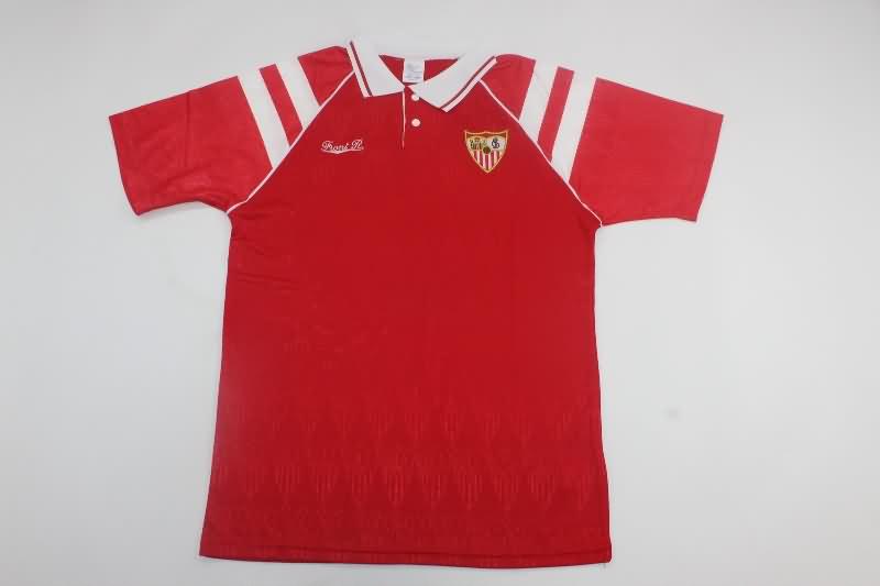 Thailand Quality(AAA) 1992/93 Sevilla Away Retro Soccer Jersey