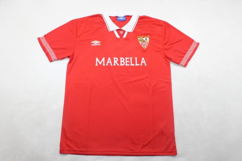 Thailand Quality(AAA) 1994/96 Sevilla Away Retro Soccer Jersey