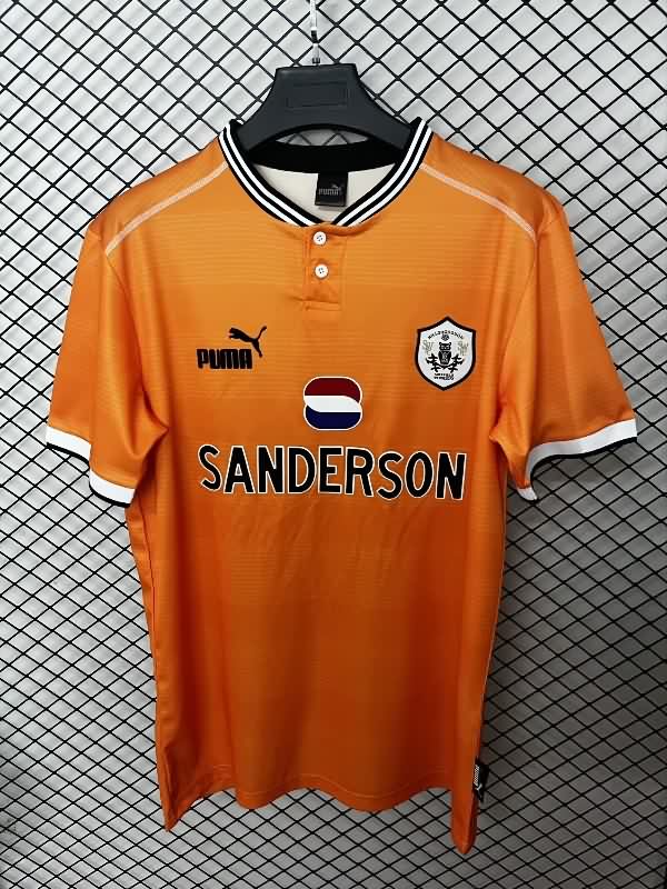 Thailand Quality(AAA) 1996/98 Sheffield Wednesday Away Retro Soccer Jersey