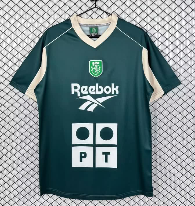 Thailand Quality(AAA) 2000/01 Sporting Lisbon Training Retro Soccer Jersey