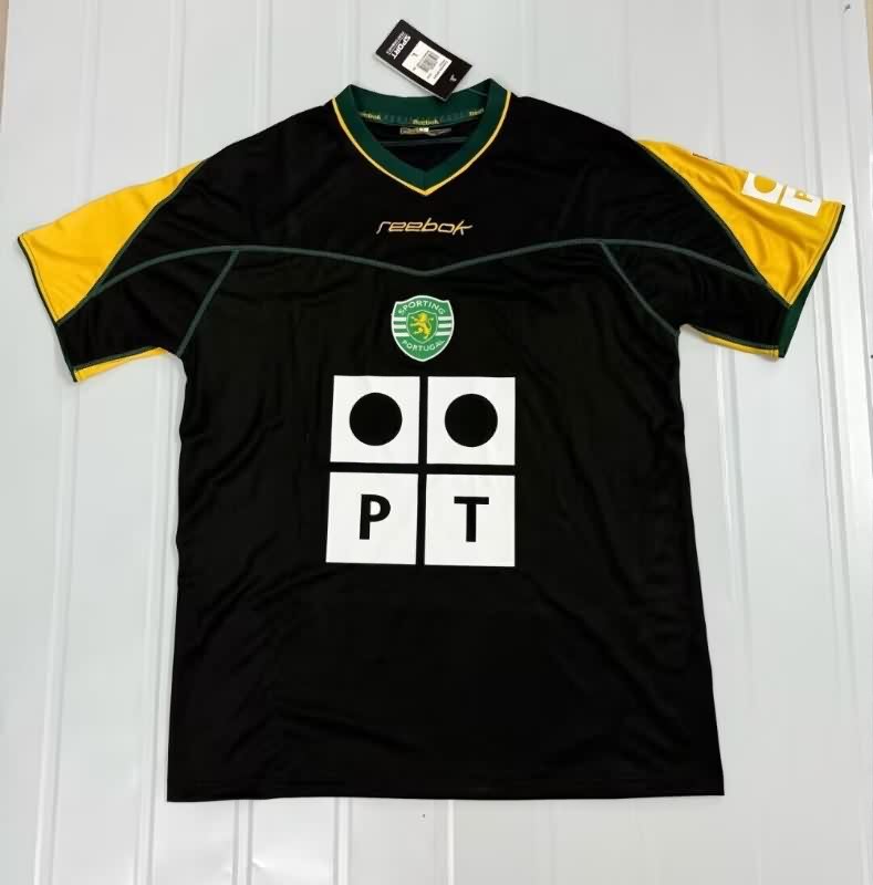 Thailand Quality(AAA) 2002/03 Sporting Lisbon Away Retro Soccer Jersey