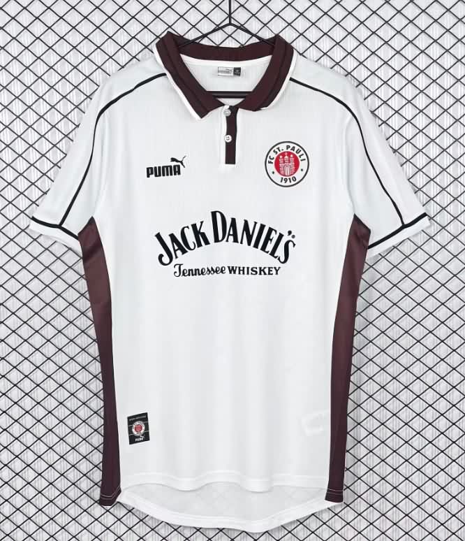 Thailand Quality(AAA) 1999/00 St Pauli Home Retro Soccer Jersey