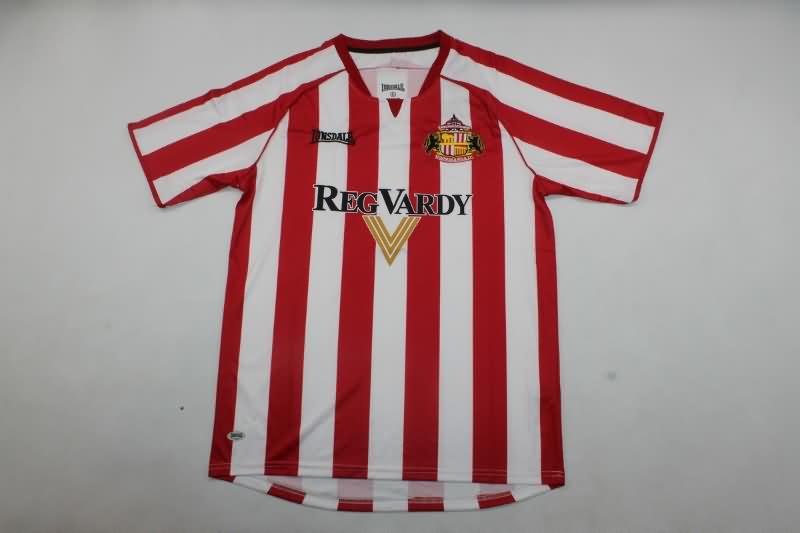 Thailand Quality(AAA) 2005/06 Sunderland Home Retro Soccer Jersey