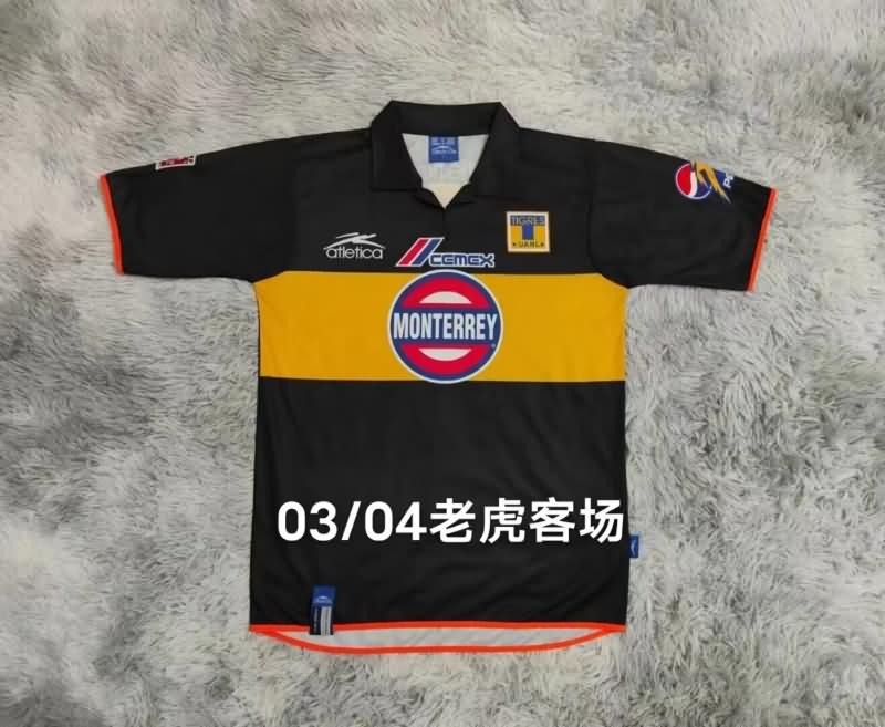 Thailand Quality(AAA) 2003/04 Tigres UANL Away Retro Soccer Jersey