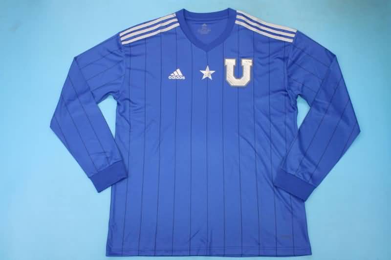 Thailand Quality(AAA) 2011 Universidad Chile Special Long Sleeve Retro Soccer Jersey