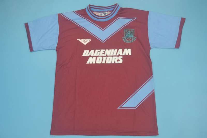 Thailand Quality(AAA) 1993/95 West Ham Home Retro Soccer Jersey