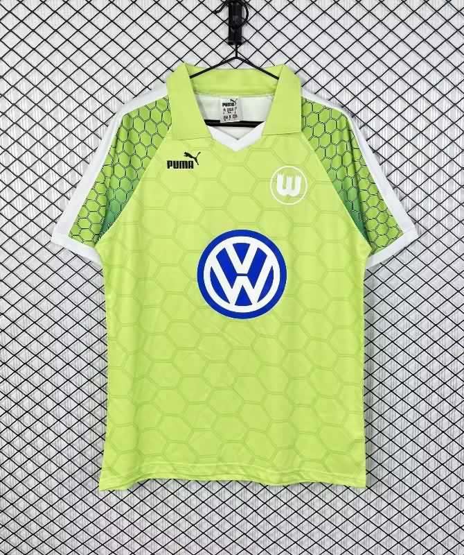 Thailand Quality(AAA) 1997/98 Wolfsburg Home Retro Soccer Jersey