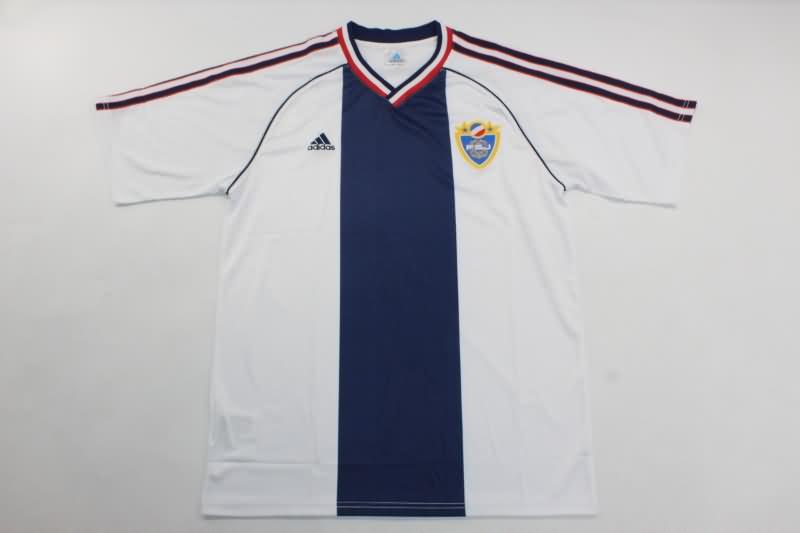 Thailand Quality(AAA) 1999 Yugoslavia Away Retro Soccer Jersey