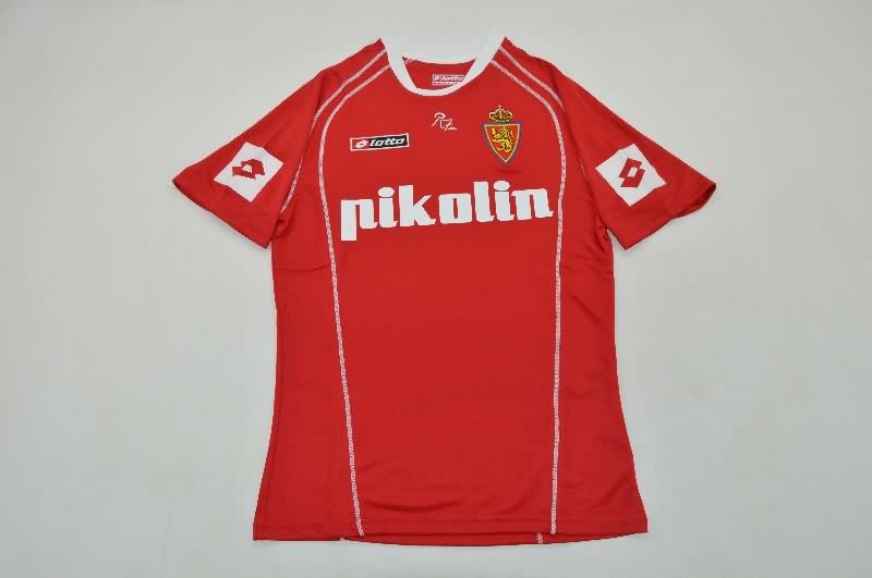 Thailand Quality(AAA) 2004/05 Zaragoza Away Retro Soccer Jersey