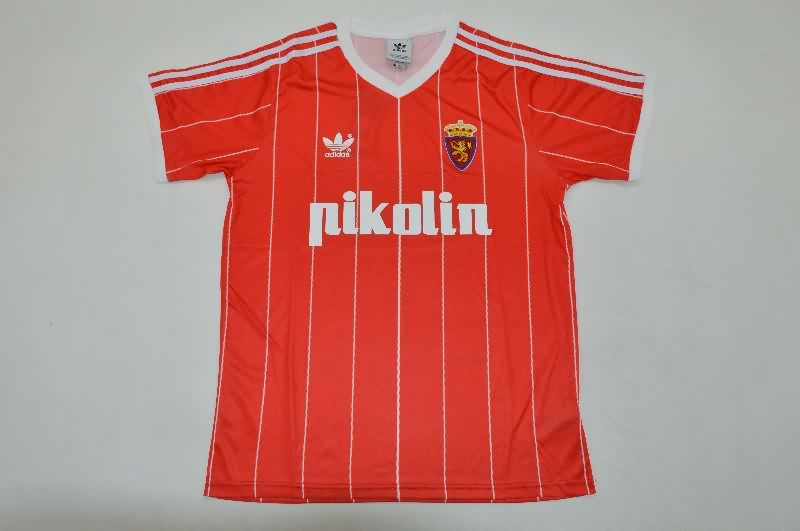 Thailand Quality(AAA) 1983/84 Zaragoza Away Retro Soccer Jersey